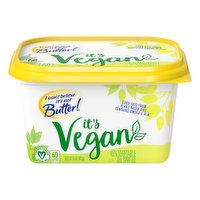 I Cant Believe Its Not Butter Spread, 45% Vegetable Oil, Vegan,, 15 Ounce