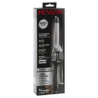 Revlon Perfect Heat Curling Iron, 3x Ceramic, for Tight Curls and Waves, 1 Each