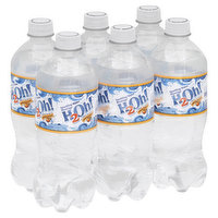 H2Oh! Sparkling Water Beverage, Orange Flavor, 6 Each