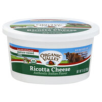 Organic Valley Cheese, Ricotta, 15 Ounce