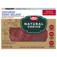 Hormel Natural Choice Uncured Hard Salami, 6 Ounce