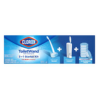 Clorox Toilet Cleaning Kit, 3-in-1, 1 Each