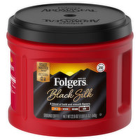 Folgers  Roast Master Series Coffee, Ground, Dark, Black Silk, 22.6 Ounce