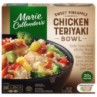 Marie Callender's Sweet Pineapple Chicken Teriyaki Bowl Frozen Meal, 12.3 Ounce