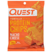 Quest Protein Chips, Nacho Cheese Flavor, Tortilla Style, 1.1 Ounce