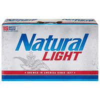 Natural Light Beer, Natty Pack, 15 Each