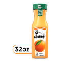 Simply  Orange Pulp Free Orange Juice, 32 Fluid ounce