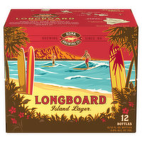Kona Brewing Co Beer, Island Lager, 12 Pack, 12 Each