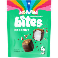 Jet-Puffed Marshmallow Bites Coconut Artificially Flavored Coated Marshmallows, 4 Ounce