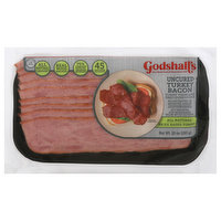 Godshall's Turkey Bacon, Uncured, 10 Ounce