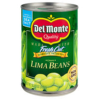 Del Monte Fresh Cut Lima Beans, Green, 15.25 Ounce