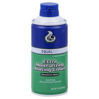 Equaline Shaving Cream, Extra Moisturizing, Sensitive Skin, 10 Ounce