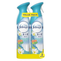 Febreze Air Febreze Odor-Fighting, Gain Honey Berry Hula, 8.8 oz each, Pack of 2