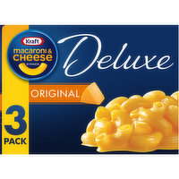 Kraft Original Cheddar Macaroni & Cheese Dinner, 3 Each