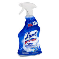 Lysol Bathroom Cleaner, Power, 22 Ounce