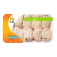 Gold'n Plump Chicken Thighs, Family Pack, 4 Pound