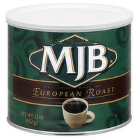 MJB Coffee, Dark, European Roast, 23 Ounce
