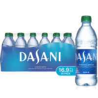 Dasani Purified Water Bottles Enhanced With Minerals, 16.9 Fluid ounce