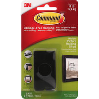 Command Hanging Strips, Picture, Medium, 4 Each