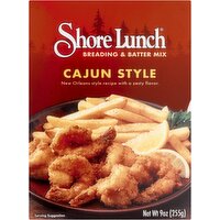 Shore Lunch Cajun Style Breading/Batter Mix, 9 Ounce