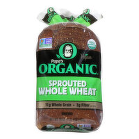 Papa's Organic Bread, Sprouted Whole Wheat, 24 Ounce