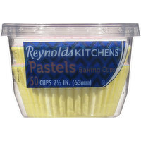 Reynolds Kitchens Baking Cups, Pastels, 2.5 Inch, 50 Each