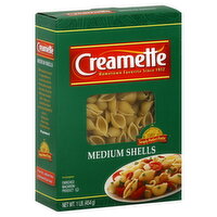 Creamette Medium Shells, 1 Pound