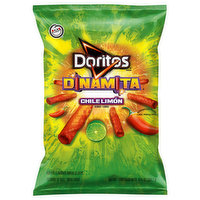 Doritos Dinamita Tortilla Chips, Chile Limon, Rolled, 10.75 Ounce