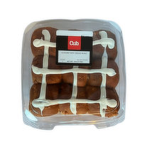 Cub Hot Cross Buns, 9 Count, 1 Each