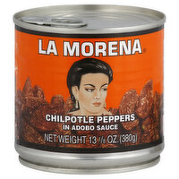 La Morena Peppers, Chilpotle, 13.125 Ounce