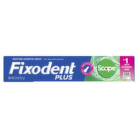 Fixodent Control Plus Scope Flavor Plus Scope Denture Adhesive, 2 Ounce