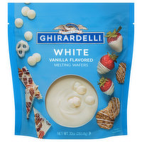 Ghirardelli White Melting Wafers, Vanilla Flavored, 10 Ounce