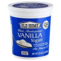 Old Home Yogurt, All Natural, Vanilla, 32 Ounce