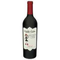 Middle Sister Rebel Red, California, 750 Millilitre