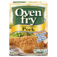 Oven Fry Seasoned Coating Mix, Pork, Extra Crispy, 4.2 Ounce