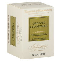 Taylors of Harrogate Tea Sachets, Organic Chamomile, 20 Each