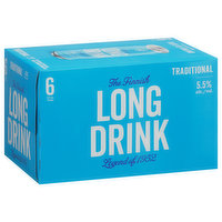 Long Drink Soda, Citrus, Traditional, 6 Each