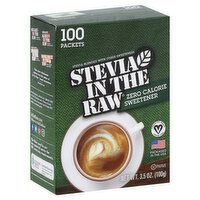 Stevia in the Raw Sweetener, Zero Calorie, 100 Each