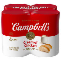 Campbell's Condensed, Cream of Chicken, Soup, 4 Each