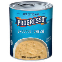 Progresso Soup, Broccoli Cheese, Traditional, 18 Ounce