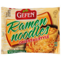 Gefen Ramen Noodles, Vegetable Flavor, Oriental-Style, 3 Ounce