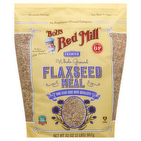 Bob's Red Mill Flaxseed Meal, Whole Ground, Premium, 32 Ounce