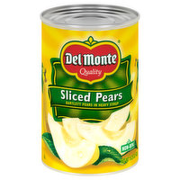 Del Monte Pears, Sliced, 15.25 Ounce