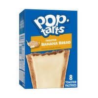 Pop-Tarts Toaster Pastries, Frosted Banana Bread, 8 Each