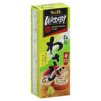 S&B Wasabi, Prepared, In Tube, 3.17 Ounce