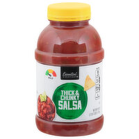 Essential Everyday Salsa, Thick & Chunky, Mild, 45 Ounce