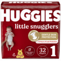 Huggies Little Snugglers Diapers, Disney Baby, 1 (Up to 14 lb), 32 Each