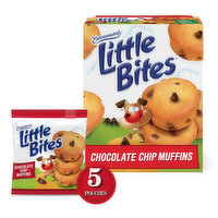 Entenmann's Little Bites Chocolate Chip Muffins, 5 Each