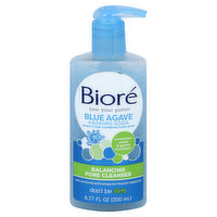 Biore Pore Cleanser, Balancing, Blue Agave + Baking Soda, 6.77 Ounce