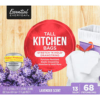 Tall Kitchen Drawstring Trash Bag - 13 Gallon - Lavender Scent - Multi –  Polar